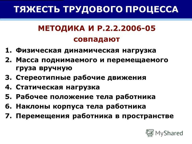 Протокол тяжести трудового процесса образец