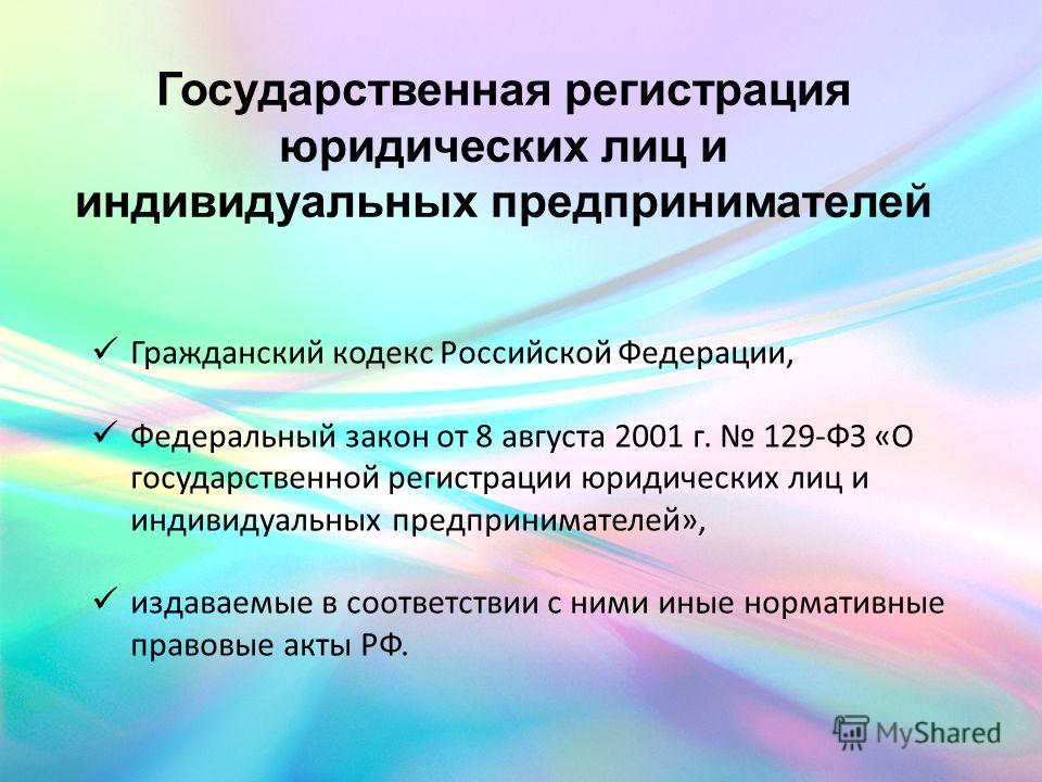 Условия государственной регистрации юридических лиц. Государственная регистрация юридических лиц. Государственная регистрация индивидуальных предпринимателей. Гос регистрация юр лица.