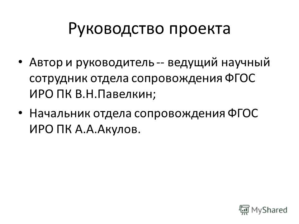 Руководитель проекта обязанности