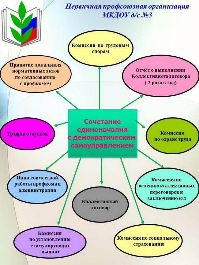 Первичная профсоюзная организация в детском саду