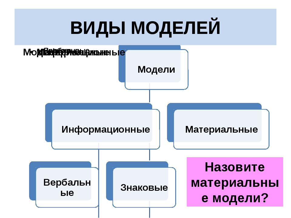 Человек информационная модель. Виды моделей. Разновидности материального моделирования. Типы информационных моделей в информатике. Типы моделирования.