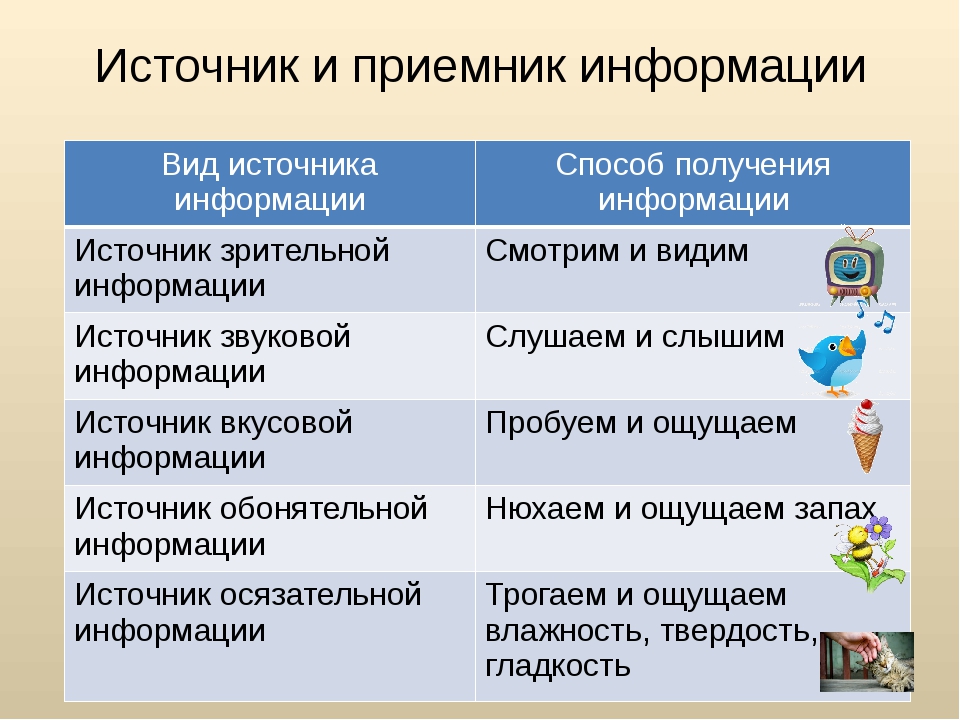 Какие существуют источники данных