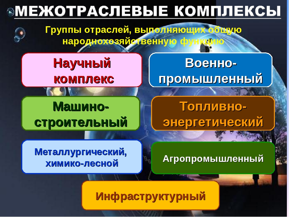 Направления специализации российской экономики