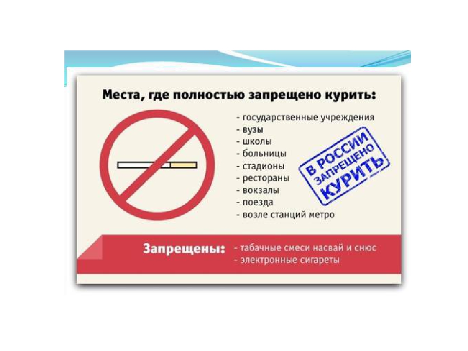 Запрет сигарет в россии. Курение в общественных местах запрещено. Курение запрещено табличка. Таблички о запрете курения в общественных местах. Памятка о запрете курения в общественных местах.