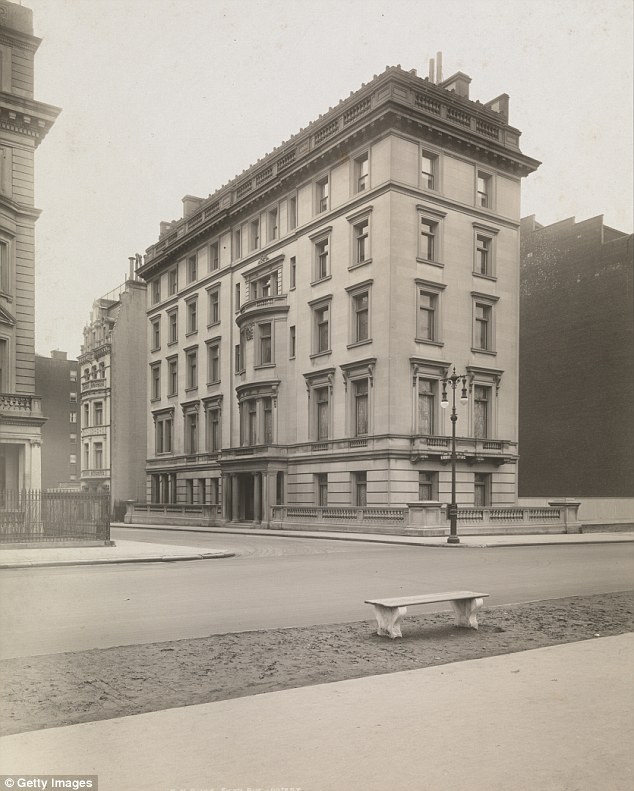 The house that tobacco built: Exterior view of 1009 Fifth Avenue at 89th Street in 1921, about two decades after it was purchased by tobacco magnate Benjamin Newton Duke and his wife 
