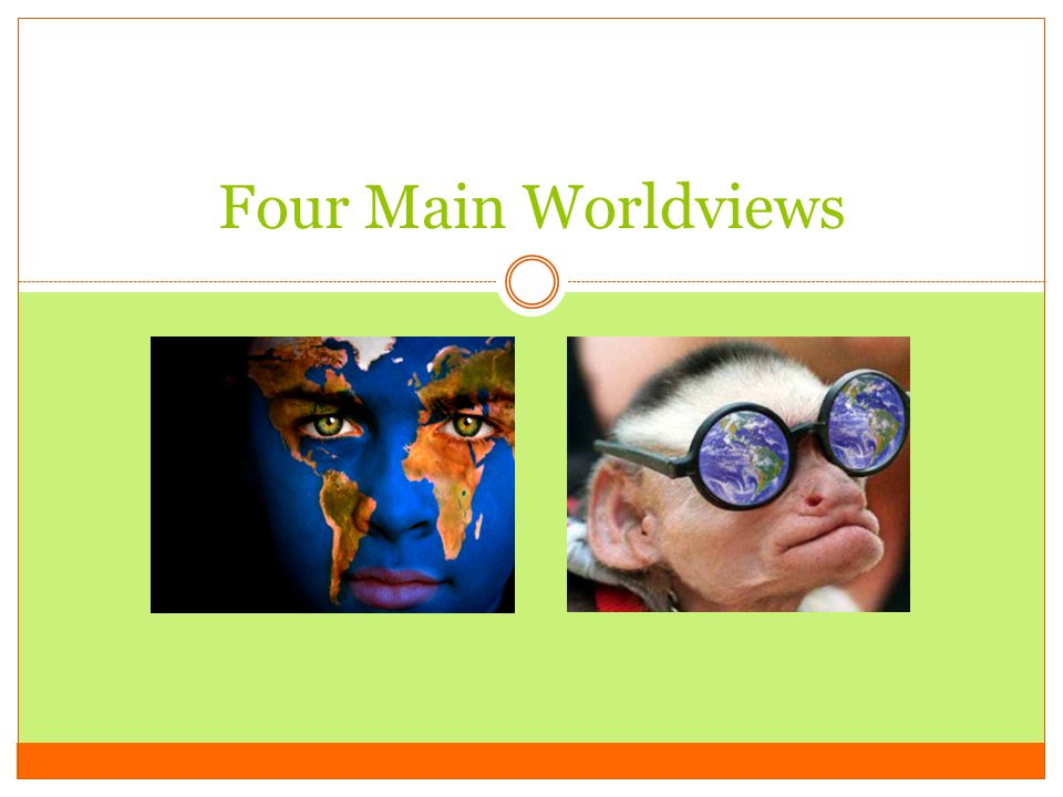 Four Main Worldviews