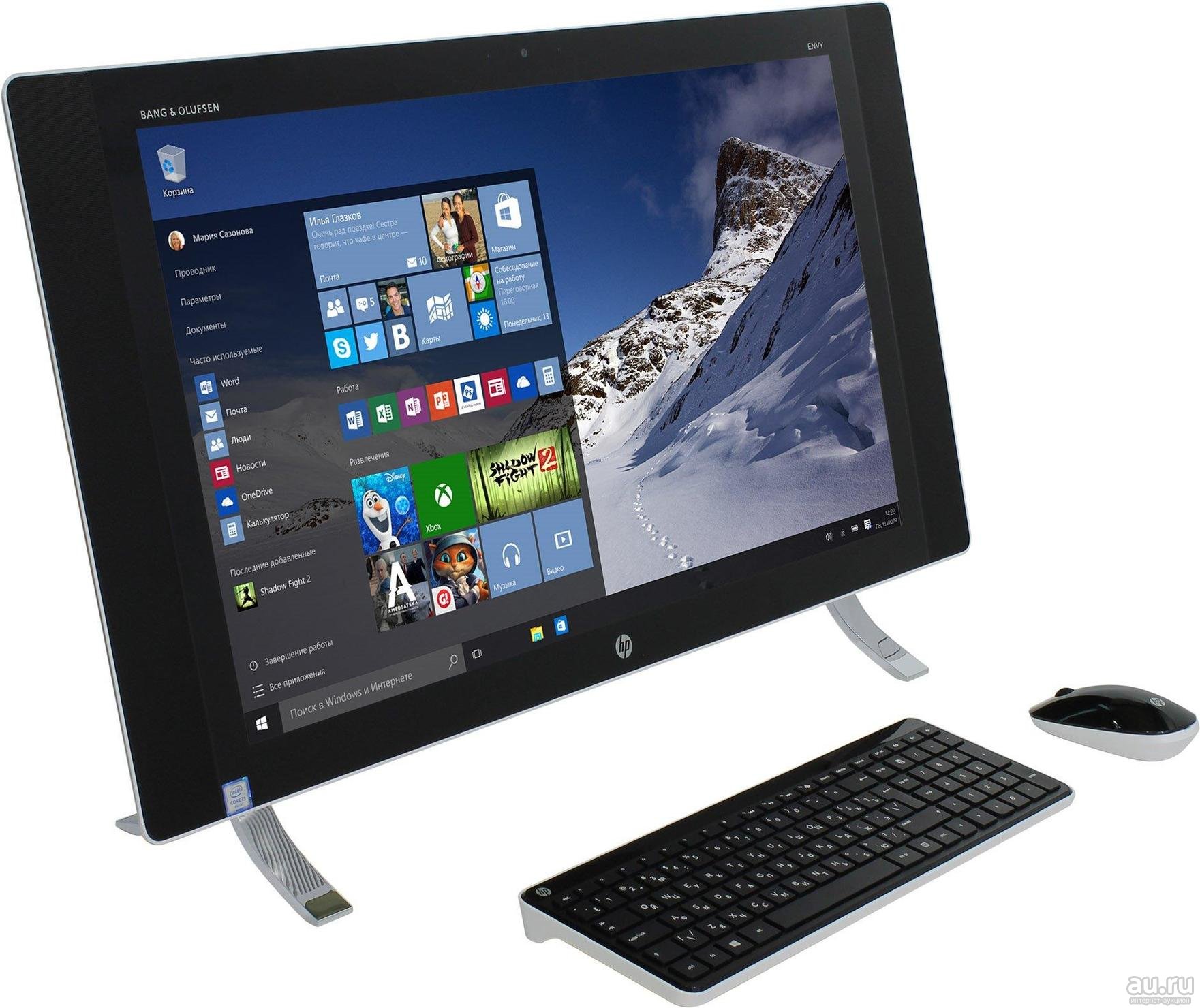 Π‘Π΅Π½ΡΠΎΡΠ½ΡΠΉ ΠΠΎΠ½ΠΎΠ±Π»ΠΎΠΊ 27" HP Touchsmart Envy 27