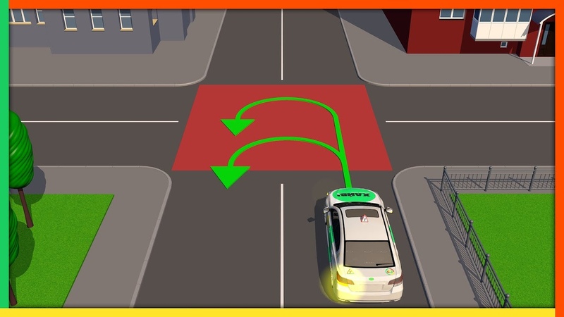 Пдд правила разворота на перекрестке с картинками