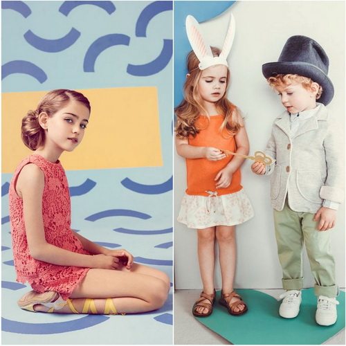 Нежные коллекции детской одежды от модного бренда Mango
