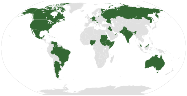 Федеративные государства список стран