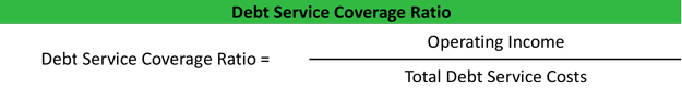 Debt Service Coverage Ratio