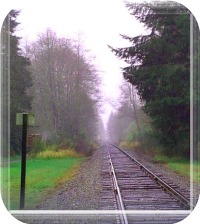 Lonely Railroad Track