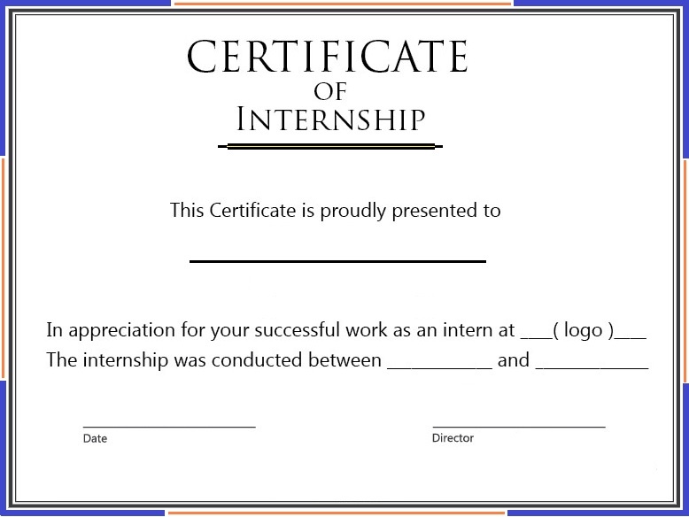 Internship Certificate 11