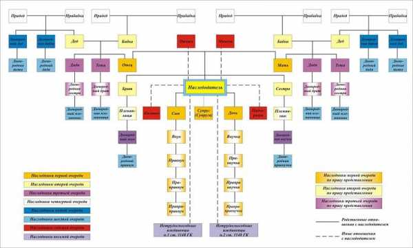 Наследственное право схема