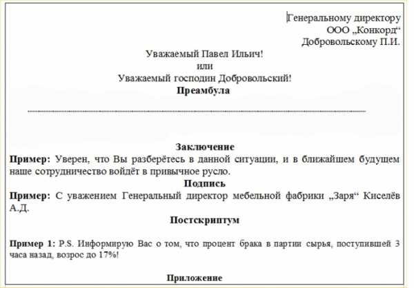 Расположите части делового письма в правильном порядке dr claire samson geological