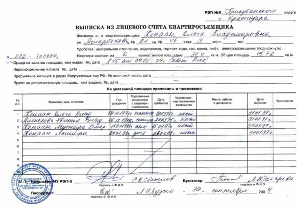 Отчет о состоянии лицевого счета бюджетного учреждения в 1с